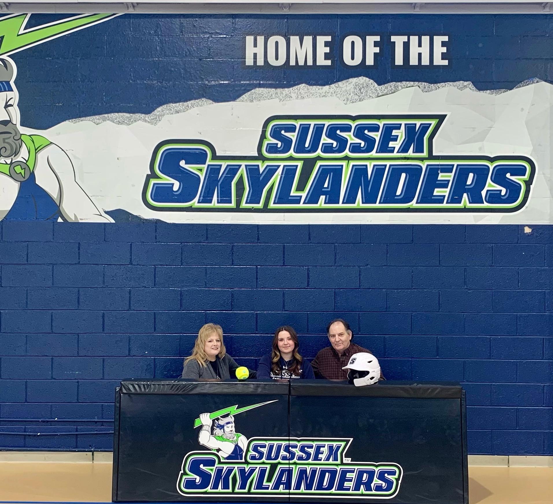 Parise Commits to Sussex Softball