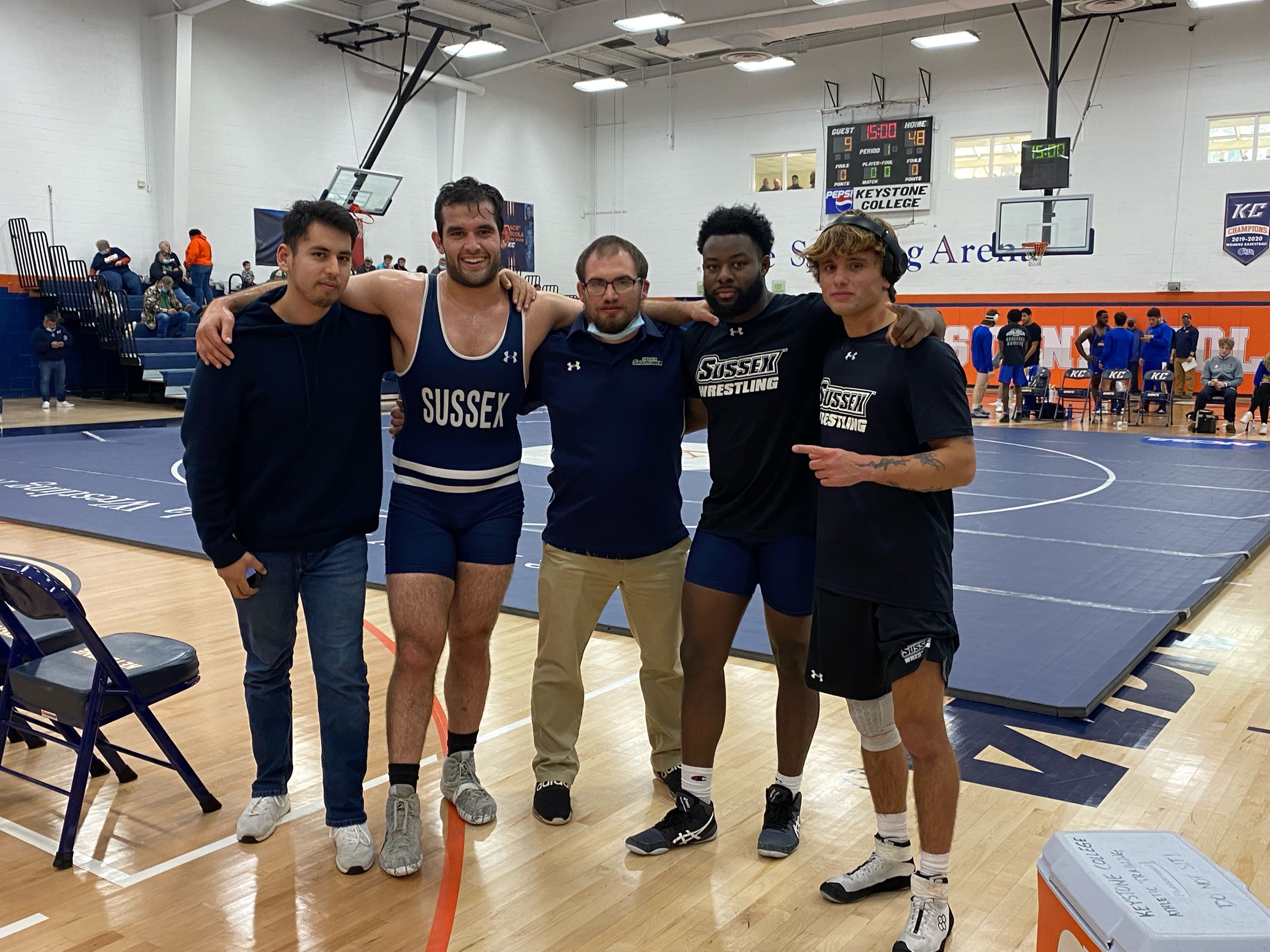Sussex Wrestling Competes at Keystone